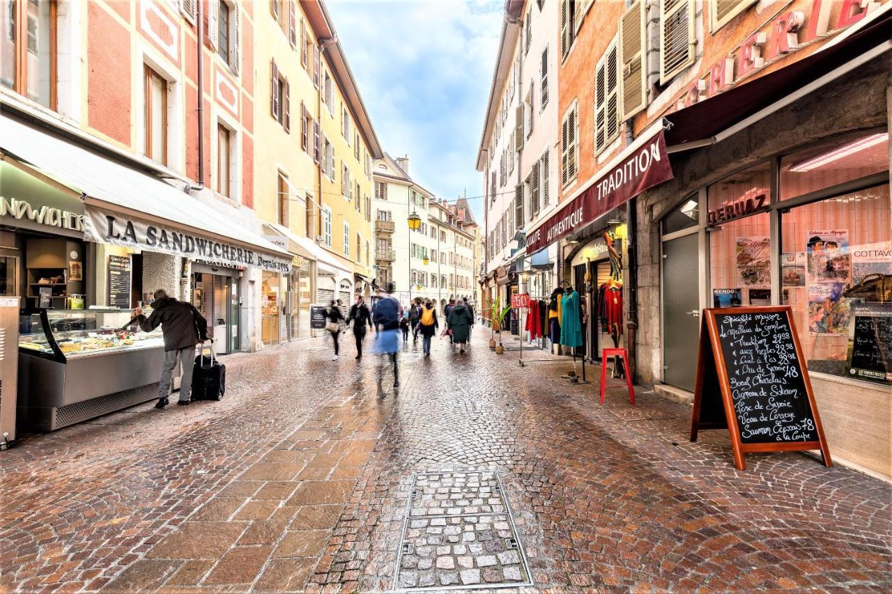 L'Escale Du Chateau A 500M Du Lac Rue Carnot อานซี ภายนอก รูปภาพ